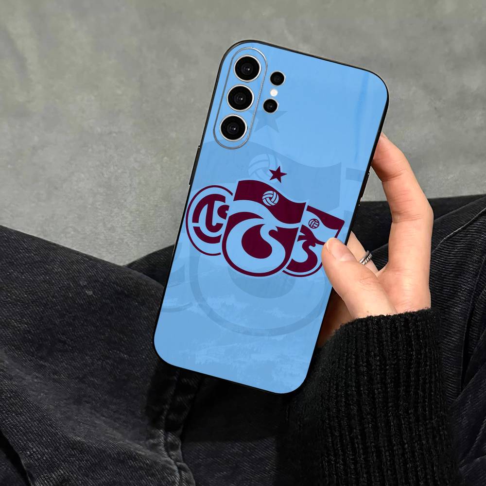 Trabzonspor Phone Case For Samsung S25,S24,S21,S22,S23,S30,Ultra,S20,Plus,Fe,Note,10,9,5G Black Cover