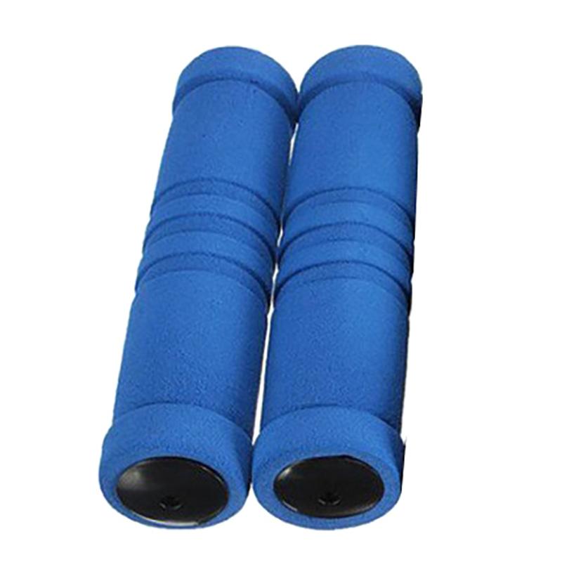 

Велосипедные поролоновые ручки руля, цветные ручки руля, губчатые ручки, ручки руля с эффектом памяти, с заглушками, поролоновые ручки руля синий