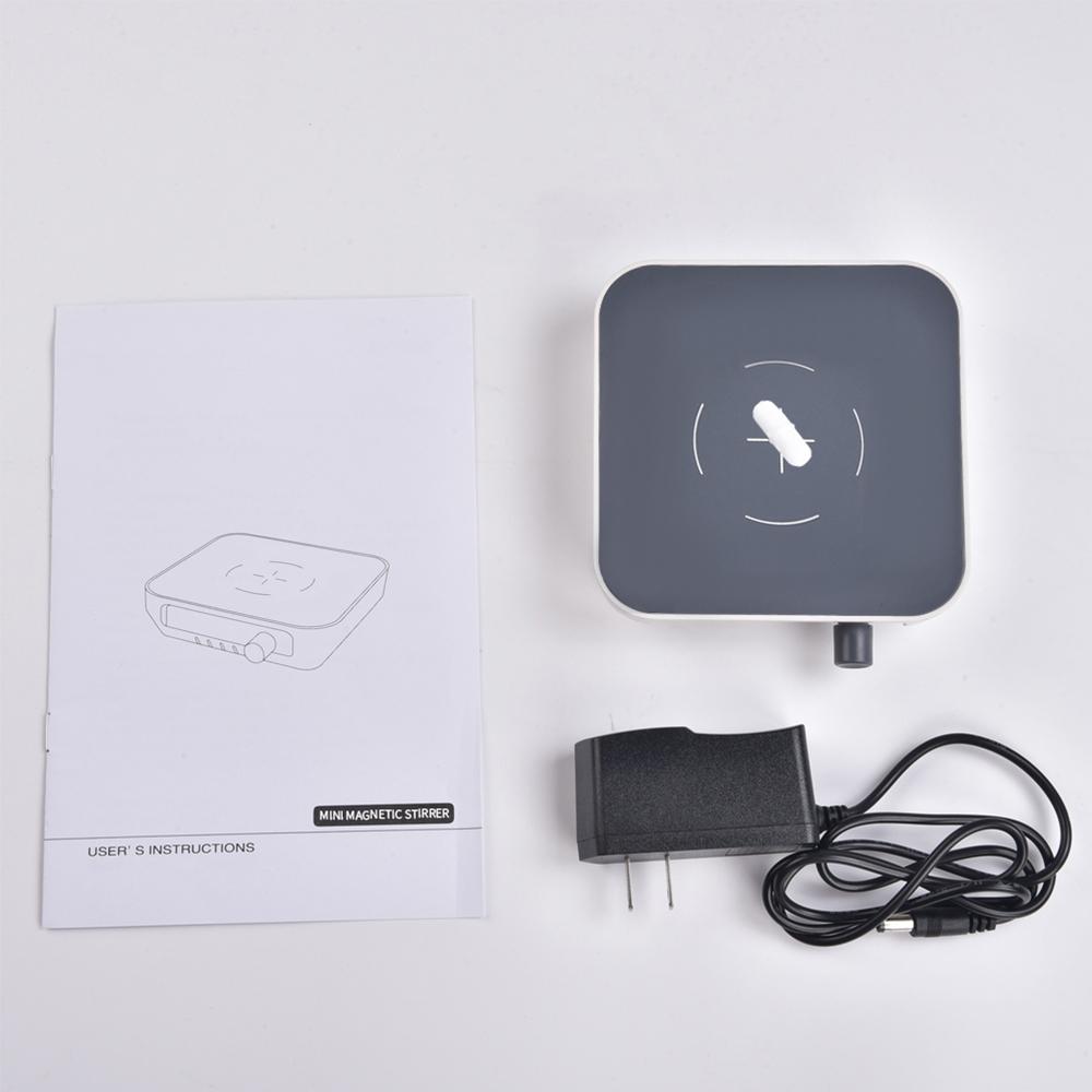 

2л мини магнитная мешалка с магнитным стержнем магнитный миксер 2000мл регулируемая скорость 300-1500 об/мин для химической лаборатории класса