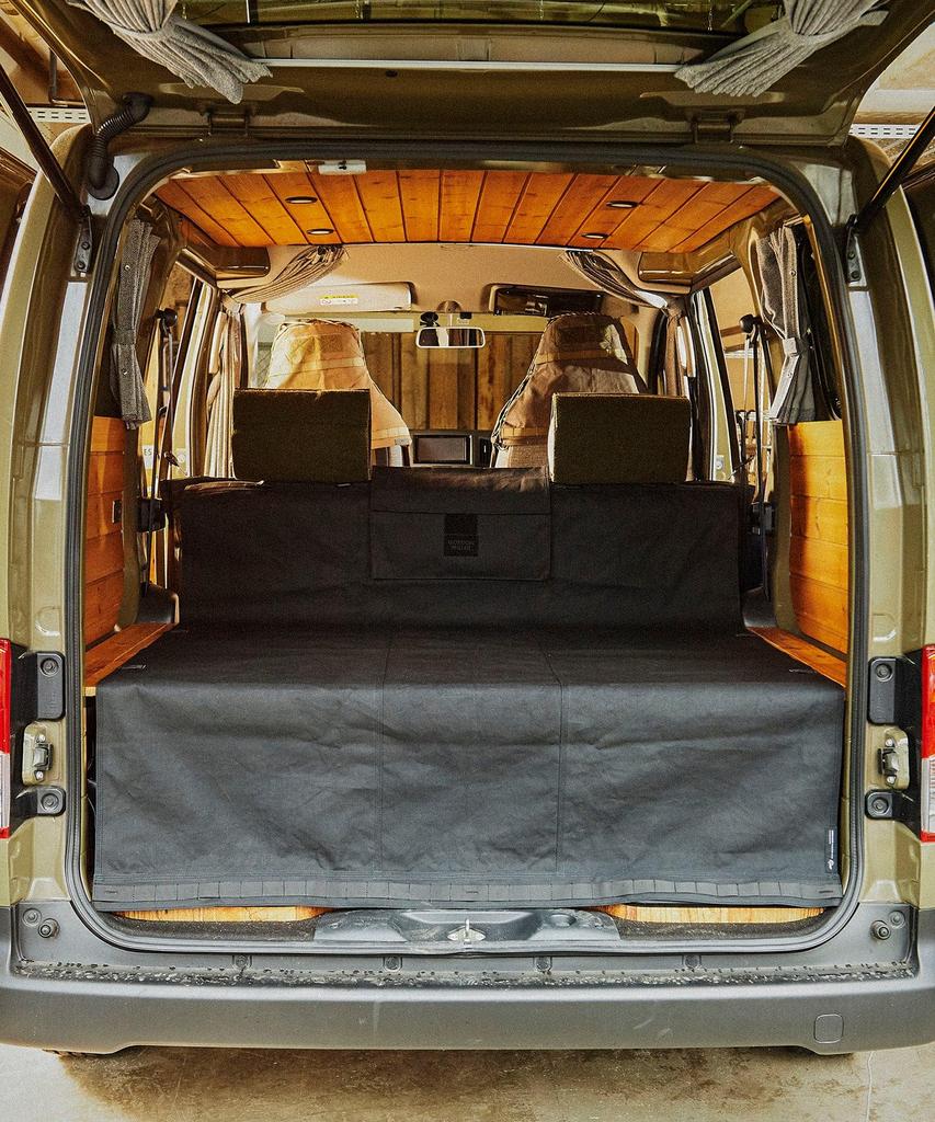 GORDON MILLER Recycled Canvas Cargo Universal 1726402 Mat, Water-Repellent, Stain-Resistant, Fit, Black,