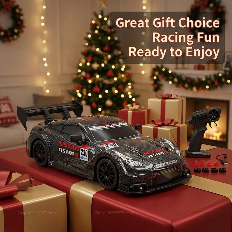 1:24 Scale Remote Control Drift Cars 2.4GHz 4WD Off-Road ZUYP2 Racing with LED Lights 30km/h High-Speed RC Vehicle Ideal Gift for Kids