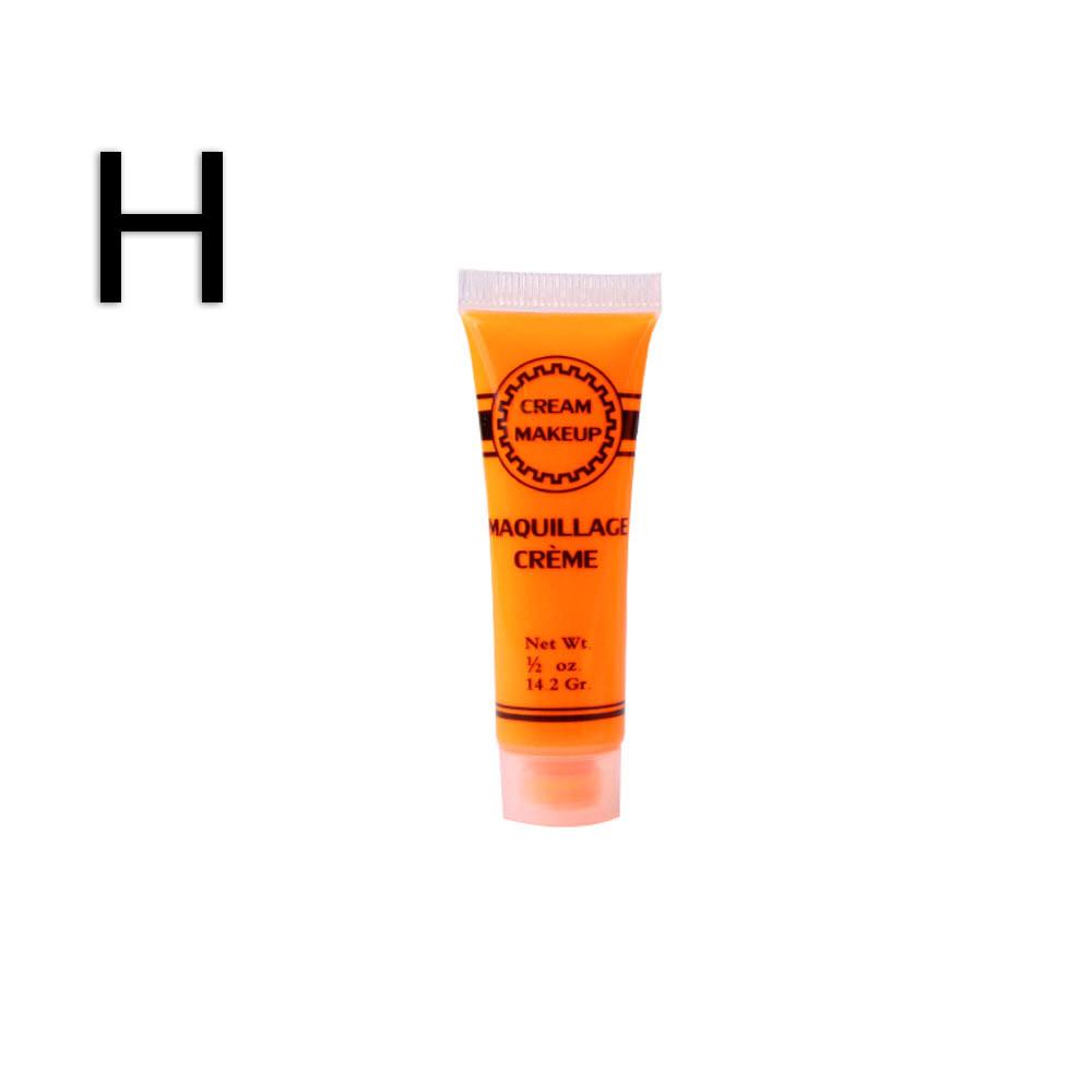 

Неоновые краски для лица и тела Танцевальный фестиваль Рейв оранжевый