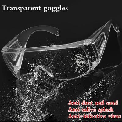 Protective Glasses Clear Transparent Safety Goggles Eyes Shield Anti Infection Splash