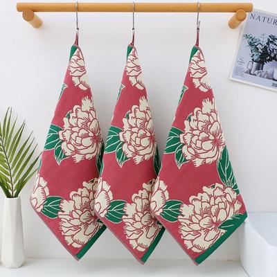 34x40cm Large Hand Towel Quick Dry 4 Layer Cotton Gauze Kitchen Towel Decorative Pure Cotton Dish Cloth Home Restaurant