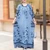 Women's Plus Size Boho Printed Maxi Dress – Oversized Summer Dresses with Pockets