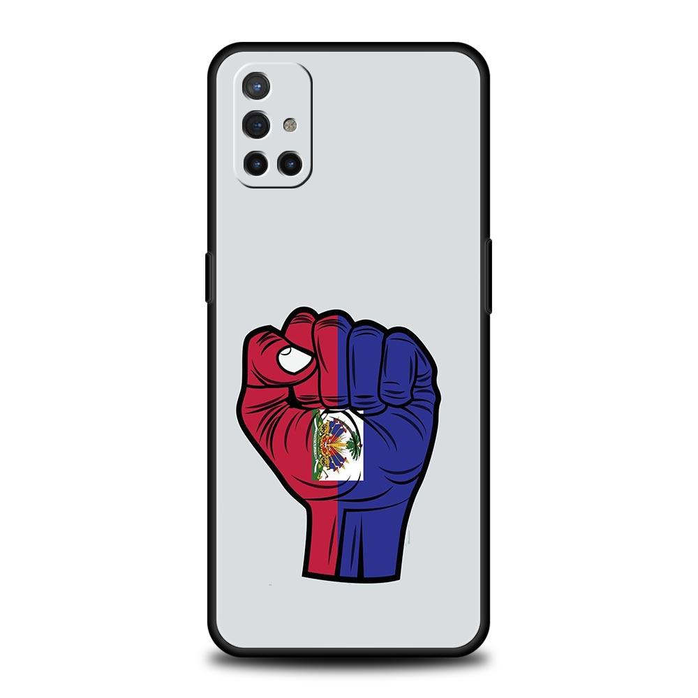 shipping Haiti Flag Phone Case For OnePlus 15 13 12 11 10 Pro 13T 13R 12R 9 8T 8 7 7T 9R Nord 2T CE 2 3 4 5G Soft Cover