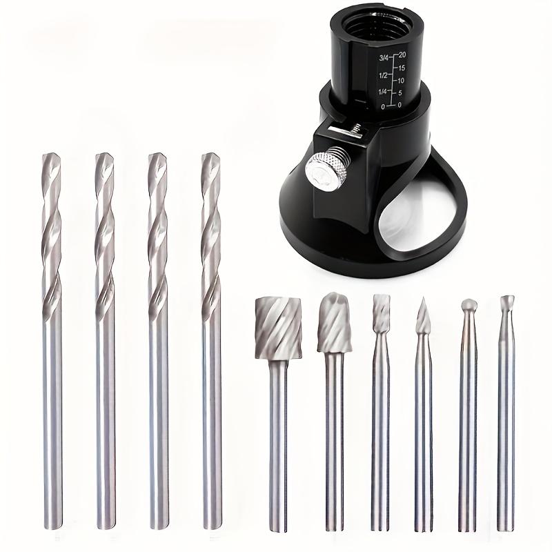 11Pcs High-Speed Precision Drill Engraver Set - Durable Grinder & Bits for Rotary Tool Projects