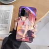 AD95 Your Name Black Case for Samsung Note 20 Lite S24 Ultra S23 S22 A05 A06 A11 A71 A15 A16 A13 A24 A25 A33 A52 A53 M55 M35 Sofe Cover