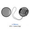 CPL Filter Ultra Slim Optics Multi Coated Circular Polarizer Camera Lens Filter 37mm 49mm 52mm 58mm 67mm 72mm 77mm 82mm