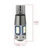 T10 501 W5w 3030 10smd billed feilfri Canbus side lyspærer hvit