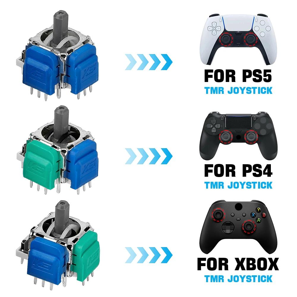 2/10PCS TMR Joystick for PS5 PS4 Xbox Series Xbox One Anti-Drift Electromagnetic 3D Analog TMR ThumbStick Gaming Accessories