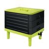 Compostor de viermi cu 3 niveluri, pentru compostarea resturilor de bucătărie, simplu, robust și ușor de curățat. Potrivit Pentru Și Compostare, Kit de Pornire cu Viermi