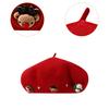 Christmas Beret Cap Women Men Beanie Beret for Holiday Birthday Gift Party