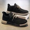 Fashion Fashion Suede Leather Men's Walking Shoes Non-slip Simple Casual Shoes Classic Male Outdoor Footwear Men New Design Driving Shoe
