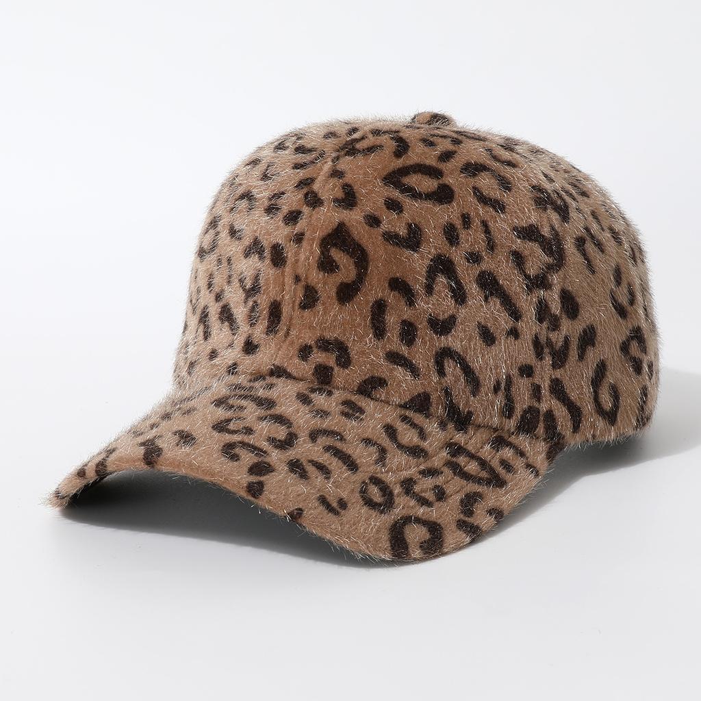 Leopard Print Wide Brim Sun Visor Hat Foldable Portable Summer Casual Outdoor Trendy Sun Protection Cap for Spring Daily Travel