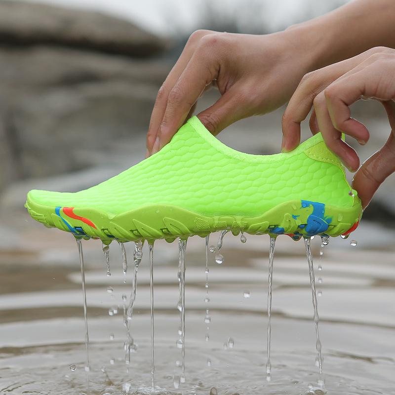Summer Unisex Non-Slip Water Shoes: Breathable Beach and River Tracing Outdoor Swim Shoes