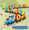 Magnetic Number Train Toy: Educational Building Blocks for Kids Ages 2-6