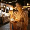 Handmade Children's Rabbit Lantern DIY Material Bag Mid-Autumn Festival Lamp  Hanfu Accessories