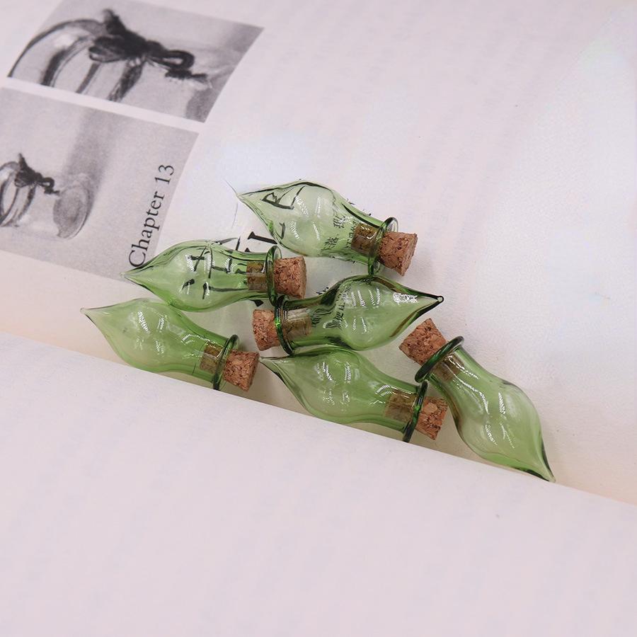 Doplňky pro kutily Ručně vyrobený materiál Příslušenství Skleněná láhev na přání Driftovací láhev s dřevěnou zátkou Kreativní driftovací láhev