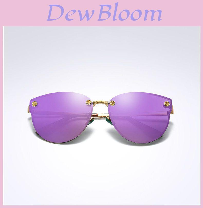 Stylish Steampunk Vintage Cat Eye Polarized Sunglasses For Fashionable Ladies
