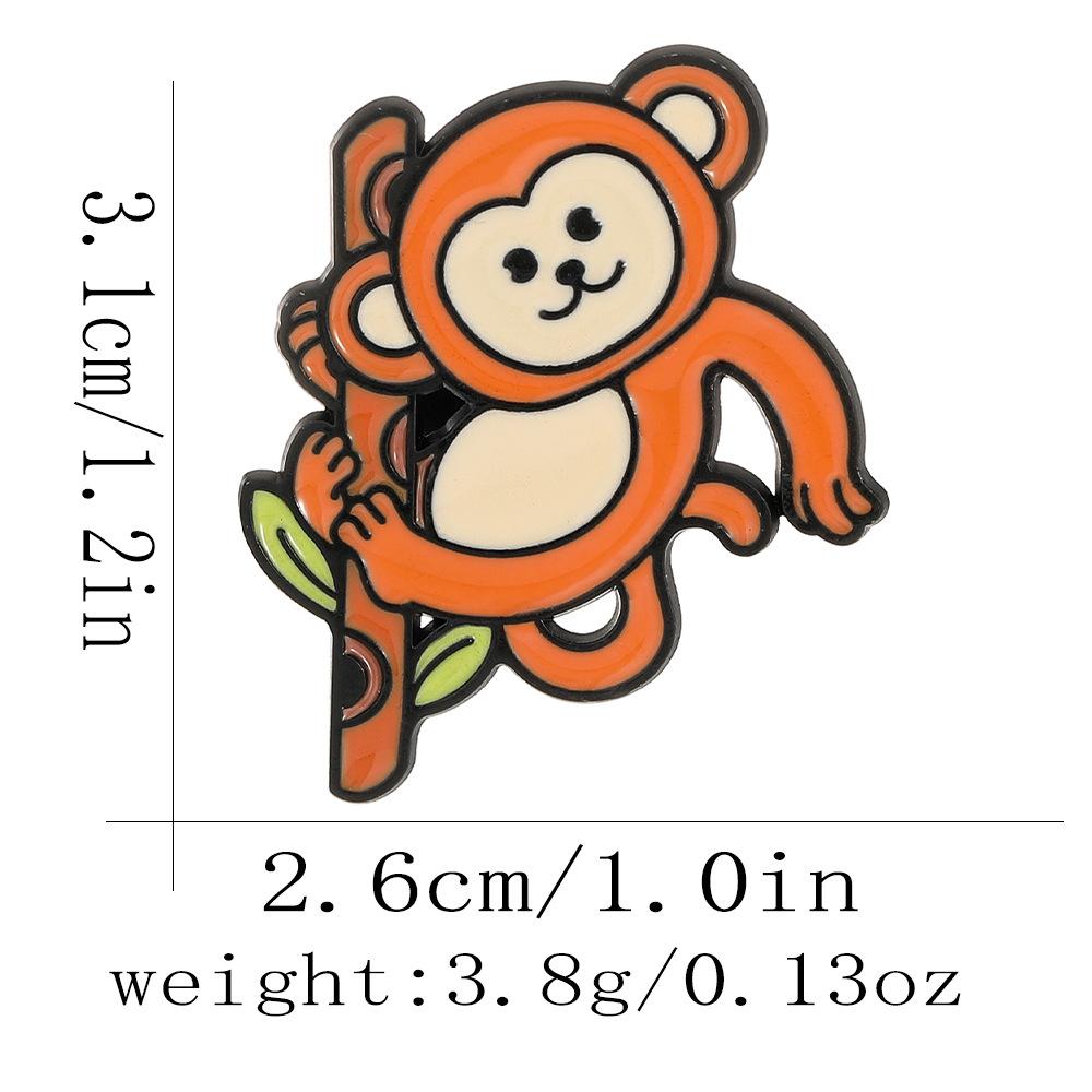 

Значки емалеві серії Orbite Animal, мультяшні значки-брошки дикі тварини, значок на рюкзак, аксесуари для одягу, значки на лацкан, подарунки для друзів