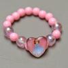 Colorful Sparkle Bead Bracelet for Kids - Princess Jewelry Gift