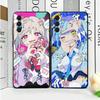 Anime Kwaii Girl Ins Style Soft Phone Case for Samsung A17 A37 A57 A16 A26 A36 A56 A15 A25 A35 A55 A14 A24 A34 A54 A13 A23 A33 A
