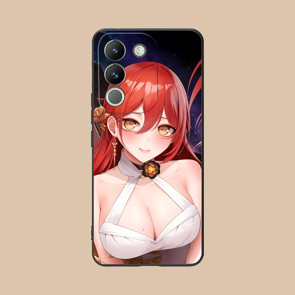 HSR Himeko Matte TPU Mobile Phone Case for VIVO V60 V50 V40 V30 V29 V27 V25 V23 Pro Lite 5G Colorful Printing Cover