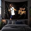 Kişiselleştirilmiş Duvar Kilim Asılı Harry Kane Desenli Sanat Arka Plan Kumaşı