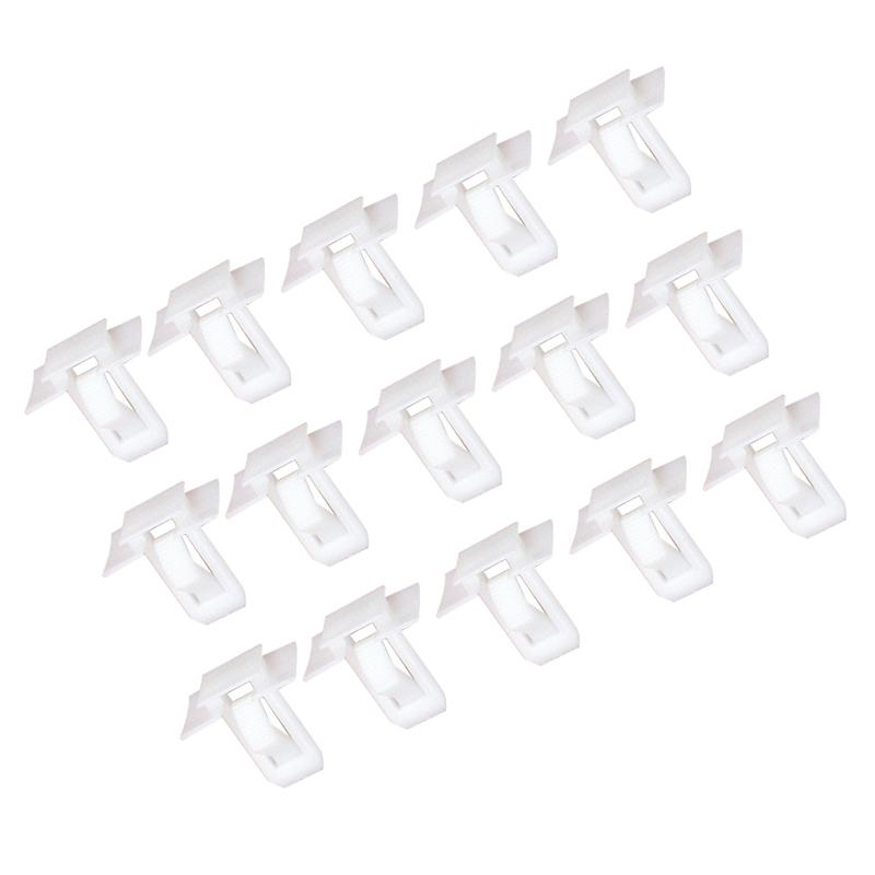 15pcs/Set Car Headliner A Pillar Garnish Moulding Clip Trim Retainer Fastener Fit for Buick Chevrolet Pontiac Auveco GM 20462090