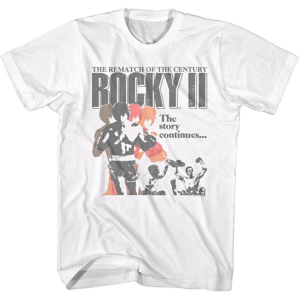 Rocky Ii Poster Movie Shirt S