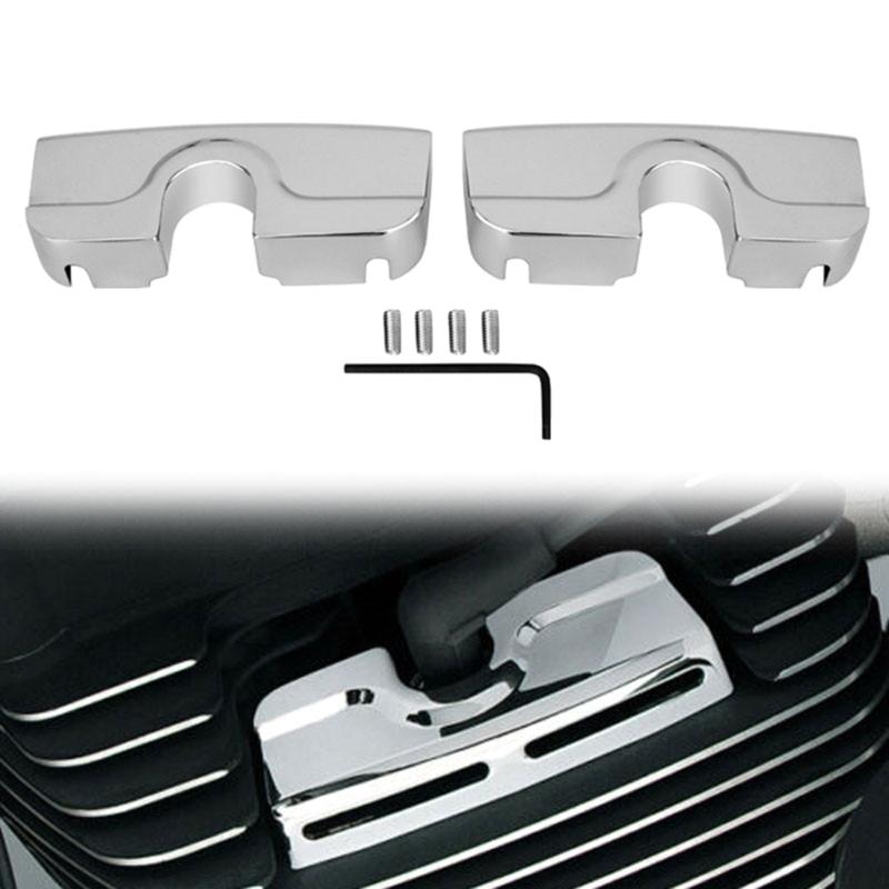 1 Pair -Spark Plug Head Bolt Covers for - -Touring Twin Cam 1999-2017 Motorcycle Modification Accessory