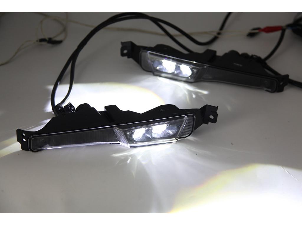LED Daytime Running Lights for 2017 Honda Avancier - Original Fog Light Modification