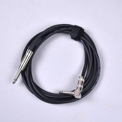 E.D.GEAR EGC-3R/SL 3m Shielded Guitar Cable, Compatible with Bass and Digital Instruments, S-L