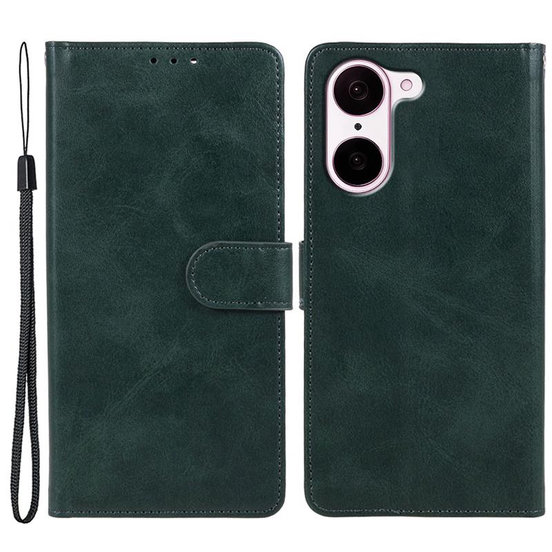 Pro OnePlus Nord CE5 5G/Ace 5 Racing 5G Pouzdro Textura telecí kůže PU Kůže Peněženka Kryt na telefon s poutkem na zápěstí