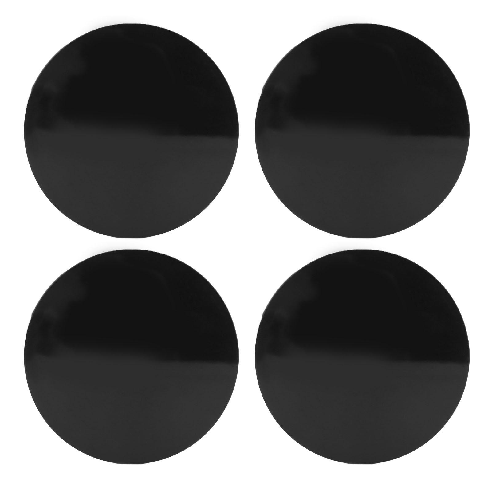 4Pcs 56mm Car Wheel Center Hub Caps Black Compact Tyre Rim Hub Cap Cover Universal For Vehicle Modified Wheels Accessories чёрный