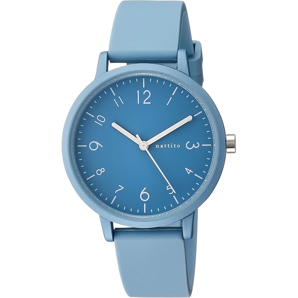 Fieldwork Analog Watch YM007-4 Blue Silicone Strap Women s