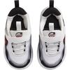 Nike Air Max Nova TD Fehér Fekete Piros Babacipő Egyetemi-Piros FN4461-102