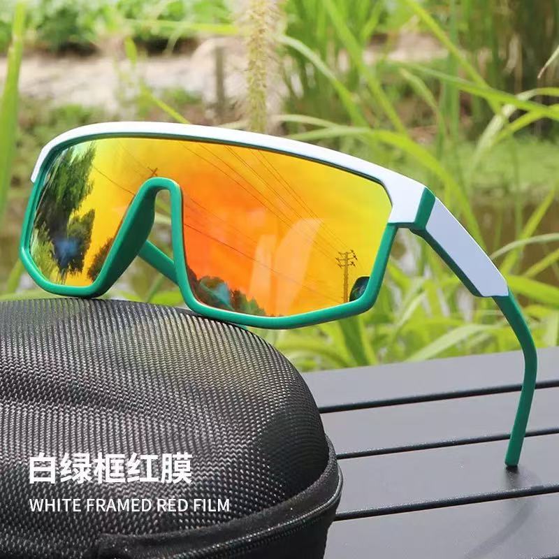 Cycling Glasses Women Outdoor Sports Windproof Sand Small Frame Colorful Sunglasses Ultraviolet Sunglasses Trendy 6042