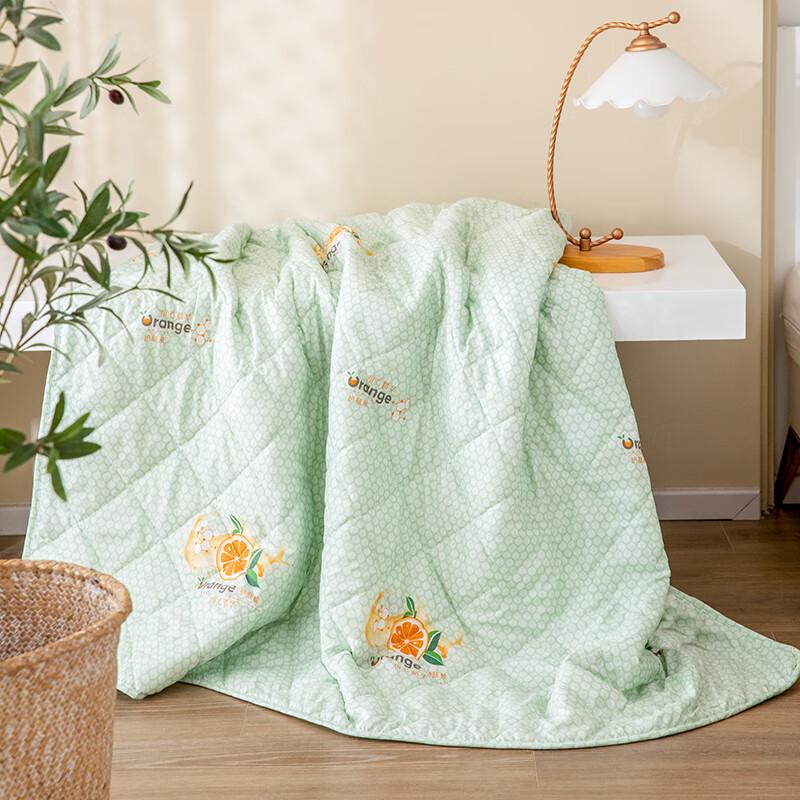 LOUIS.KELLOG Lemon Skin-friendly Fiber Summer Quilt