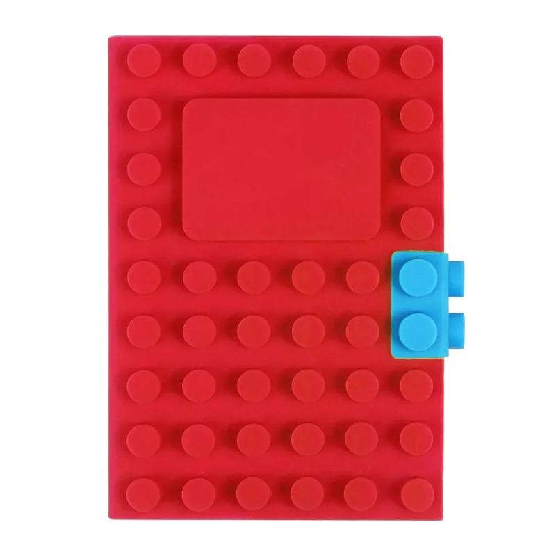Kreative Spaß Candy Farbe Bausteine Weiche Silikon Shell Notebook Nette Student Schreibwaren Zeitschriften Buch Büro Zubehör