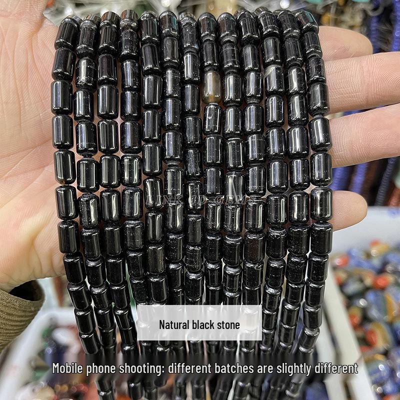 6x10mm Jingde Crystal Agate Cylindrical Loose Beads for DIY Jewelry Accessories