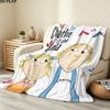 Charlie Lola Print Flannel Blanket, High quality Comfortable for All Seasons, Home Decor, Warmth and Comfort, Perfect for Christmas Gifts