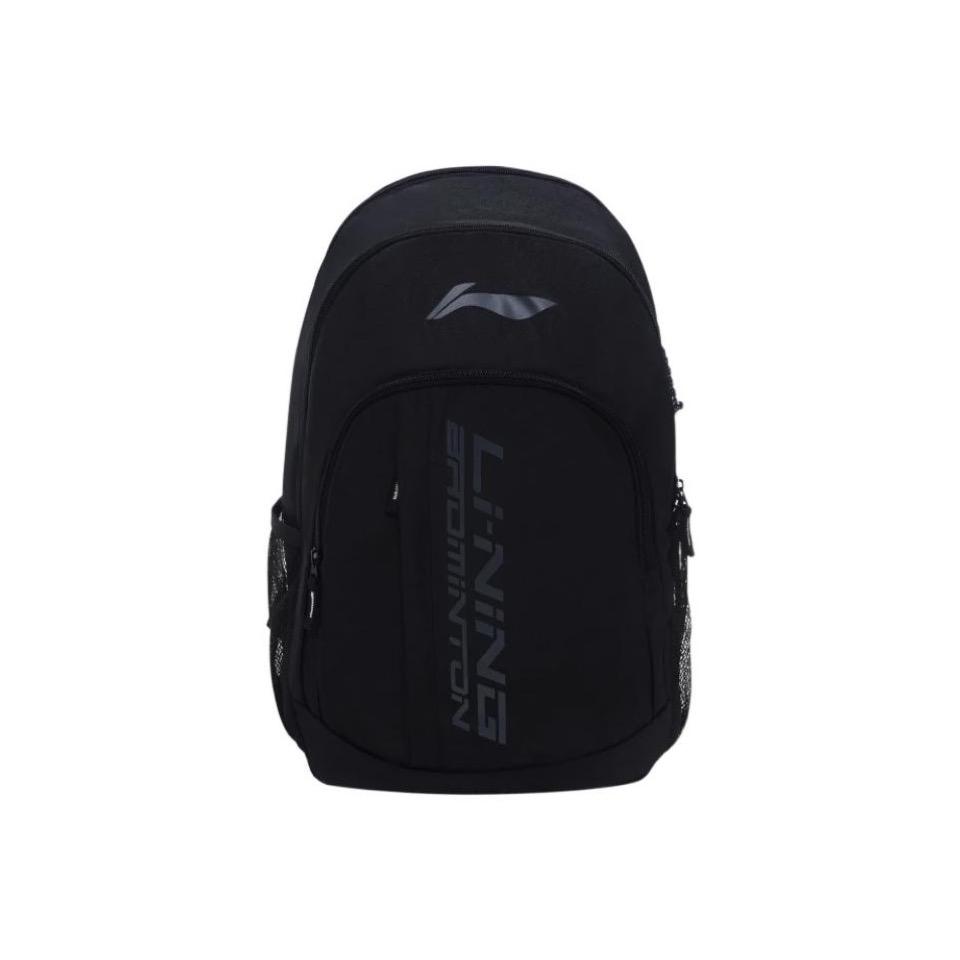 Li Ning Polyester Backpack Unisex Black ABSS275-4