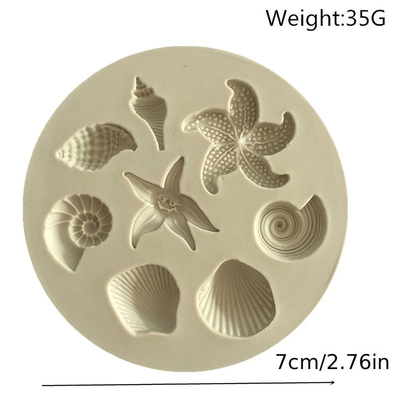 Muszla Muszla Rozgwiazda Ryba Styl Podwodny Silikonowe Formy do Mydła do Robienia Naturalnych Ręcznie Robionych Mydel.