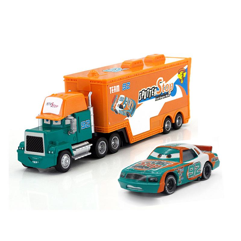 Mack Truck & Race Car Alloy Toy Set for Kids