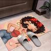 Betty Boop Pattern Rug, Indoor/Outdoor Mat, for Picnic, Gameroom, Bedroom, Office, Living Room, Home Decor Carpet, Birthday Gift