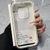 Candy-Colored 2-in-1 Phone Case for Apple iPhone 17 ProMax- Soft Silicone Transparent Simple Shockproof Full Cover on iPhone 17/16/15/14/13/12/11/Plus