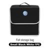 BAG1 Car Trunk Felt Storage Box Folding Organizer Auto Interior Accessories For Volkswagen VW Golf Jetta Passat Mk4 Mk5 Mk6 CC Golf