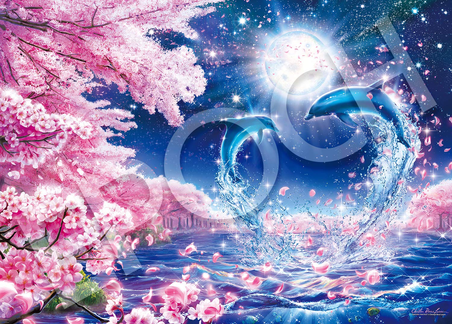

Пазл Lassen Sakura Fantasy Small Piece x на 3000 елементів (73 102 см)